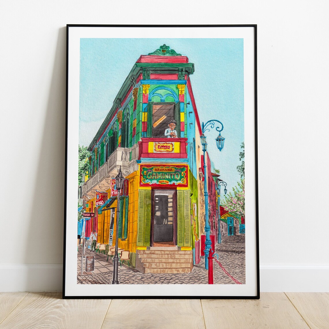 Caminito La Boca, Buenos Aires Travel Poster - Image 2