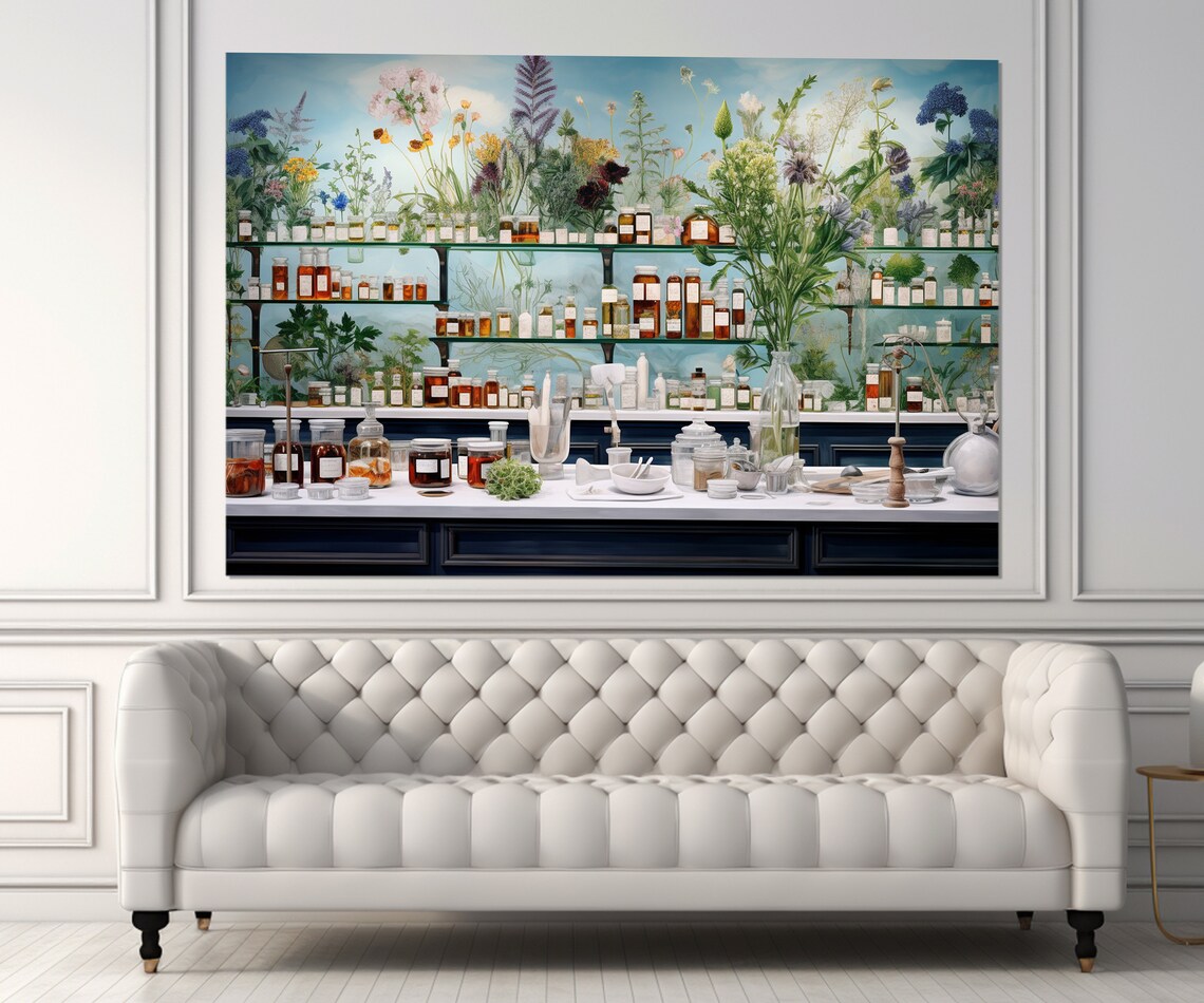 Pharmacy Wall Art Print, Pharmacist Gift Decor - Image 2