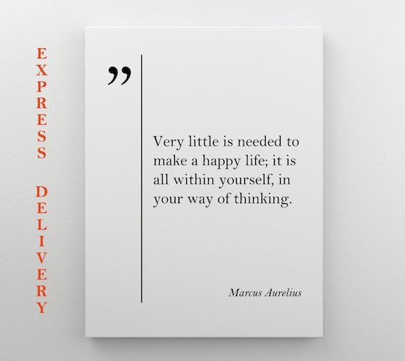 Marcus Aurelius Art Marcus Aurelius Quote Positive Quotes Marcus Aurelius Wall Art Marcus Aurelius Print Aurelius Art Friend Gift