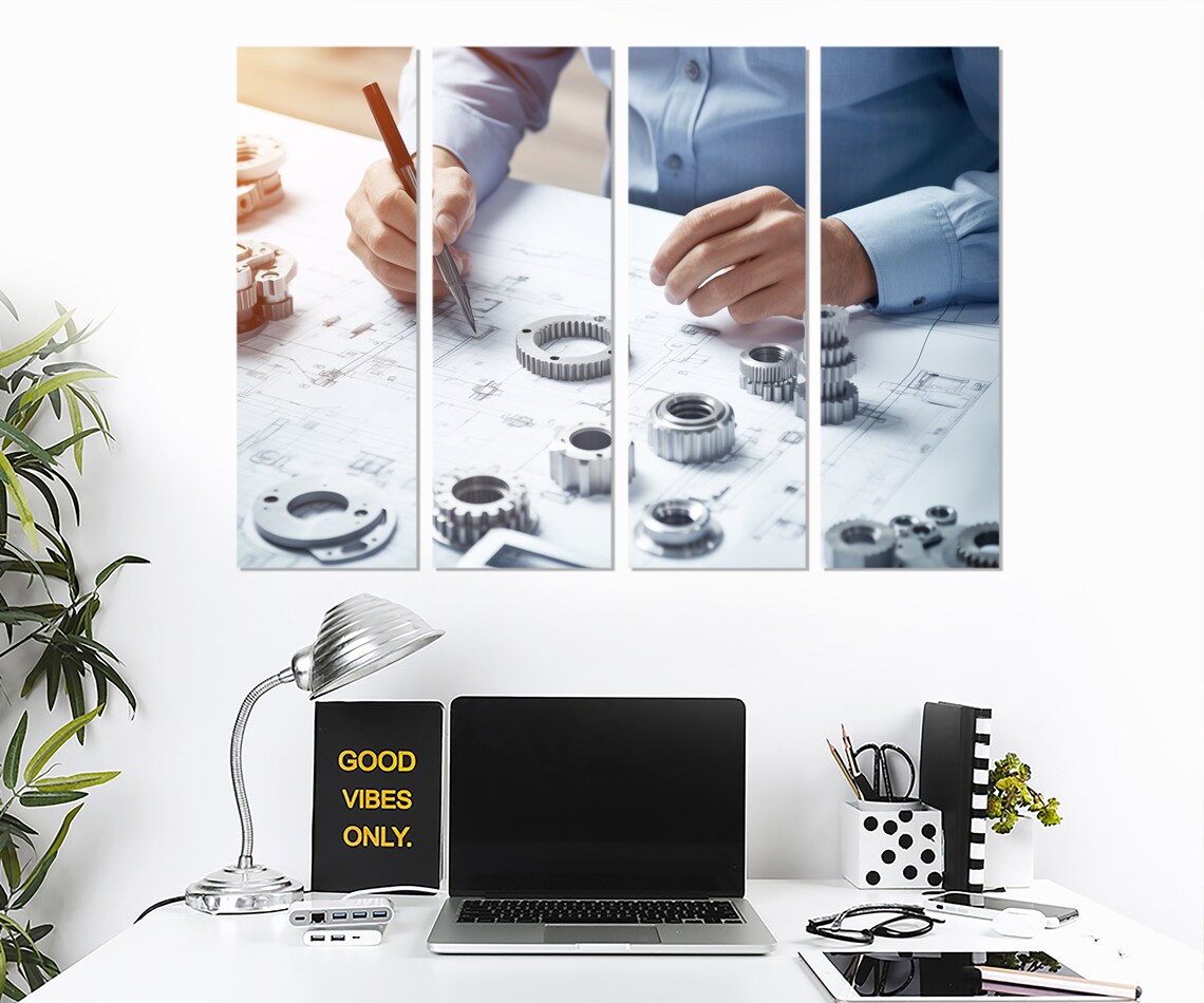 Engineering Gift, Engineering Wall Art Print - Image 2