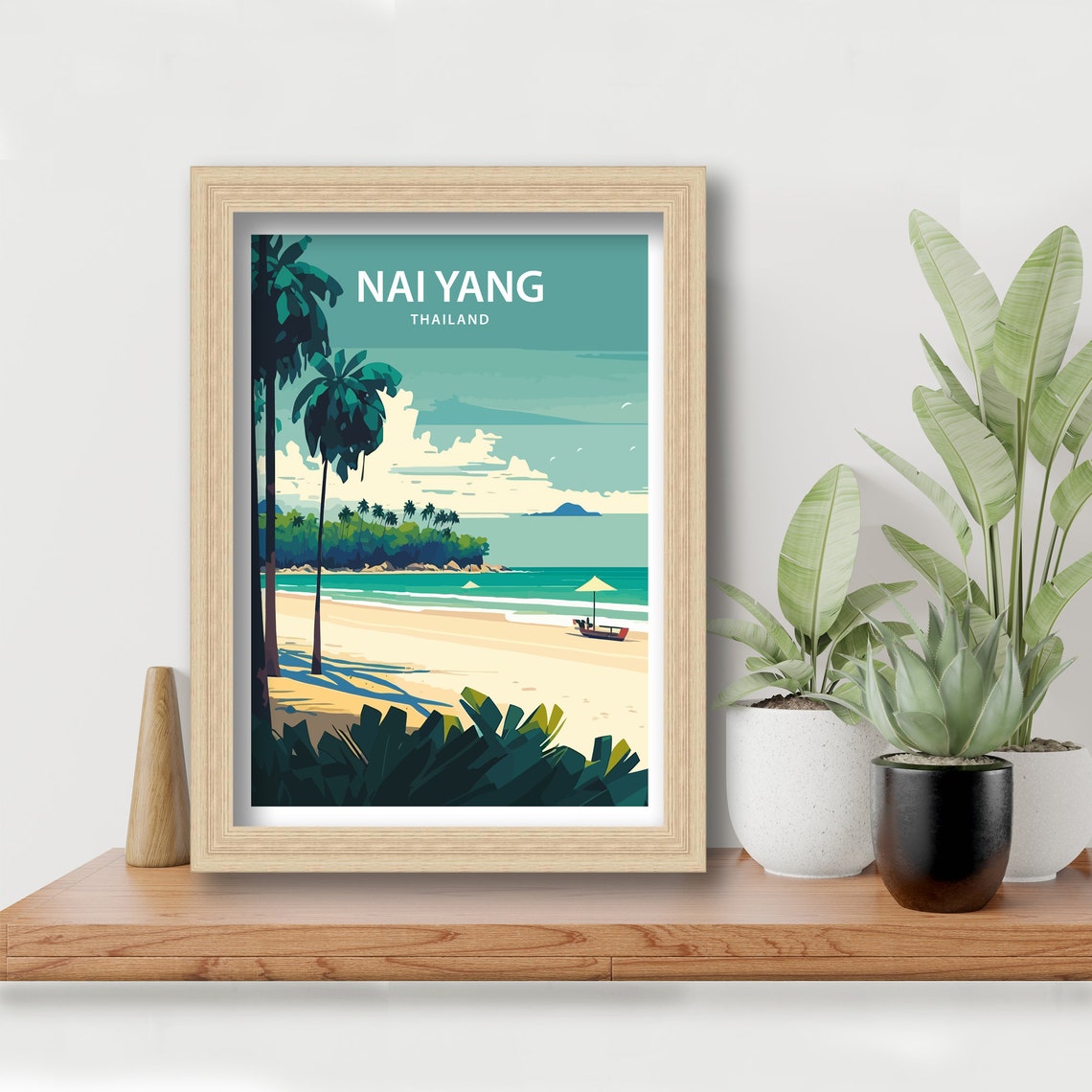 Thailand Art Print Thailand Print Thailand Wall Art Thailand Poster Thailand Art Thailand Print Travel Poster Thailand Decor - Image 5