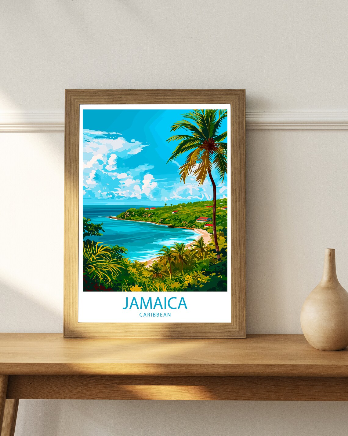 Jamaica Travel Poster, Caribbean Island Wall Decor - Image 3