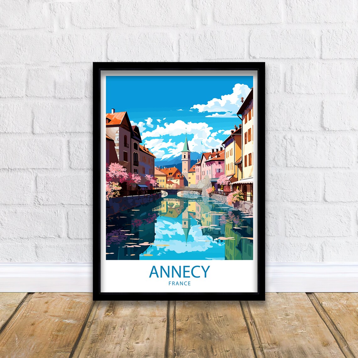 Annecy Travel Poster, France Wall Decor - Image 6