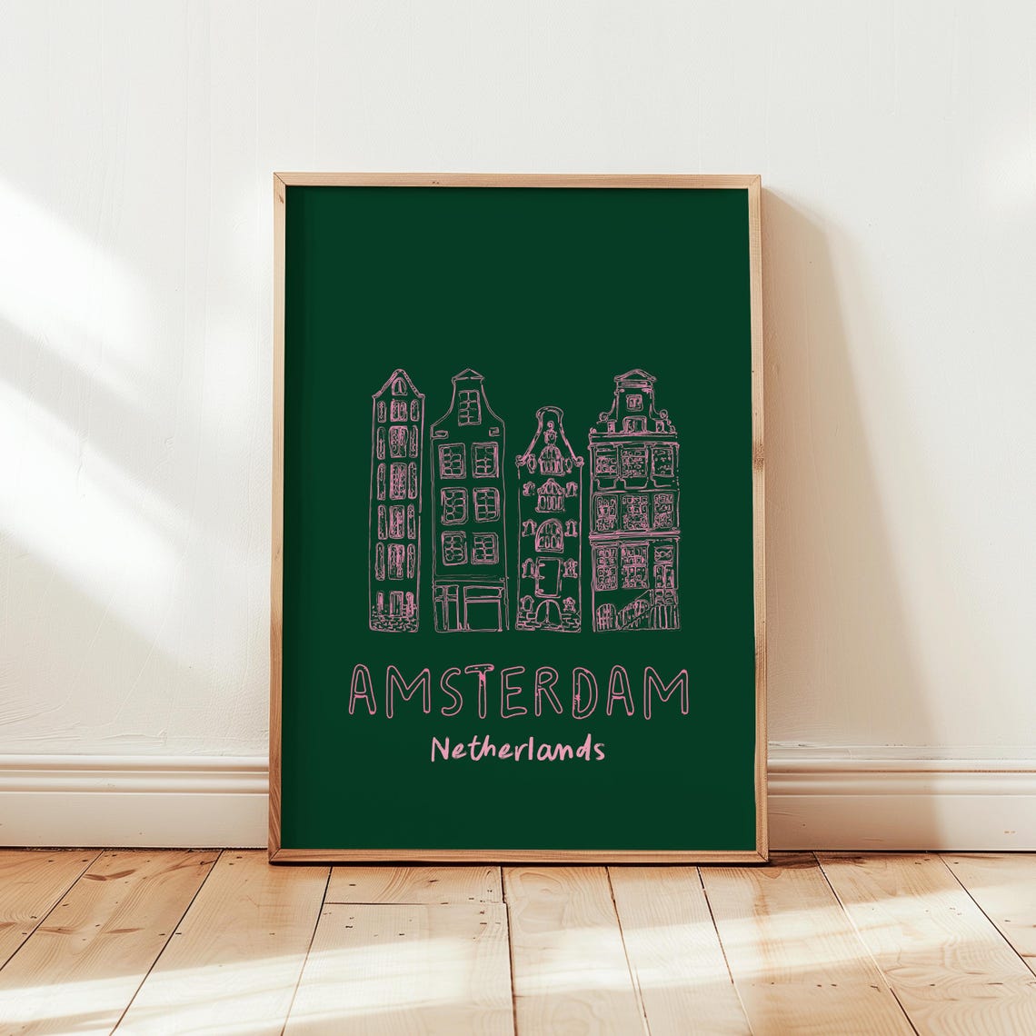 Amsterdam Line - Minimalist Travel Poster - Image 6