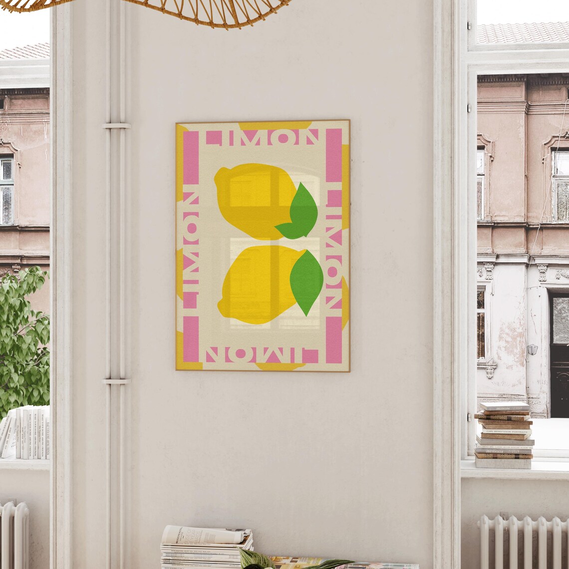 Lemon Print, Kitchen Wall Art Food Poster - Image 5