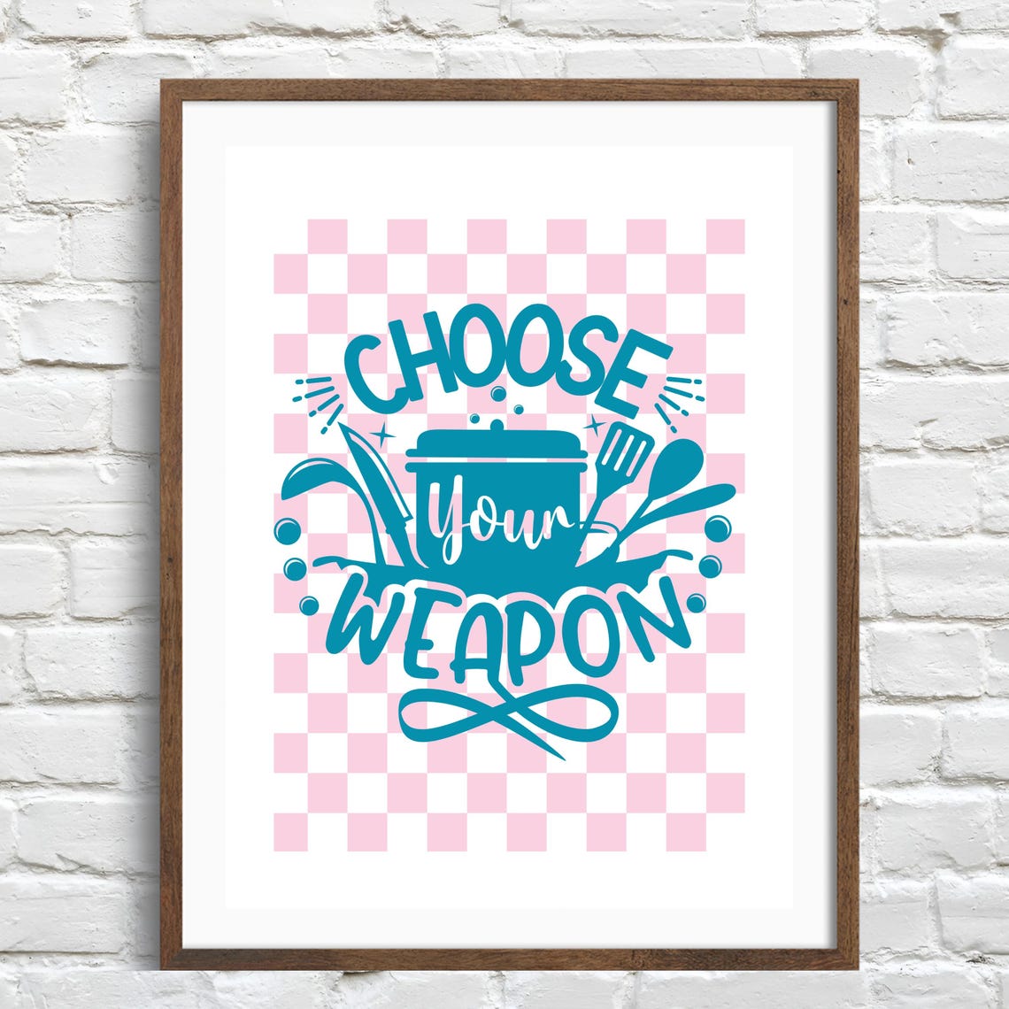Kitchen Poster Funny Cooking Wall Art Chef Gift Culinary Decor Foodie Print Baking Gift Kitchen Quote Kitchen Funny Wall Art