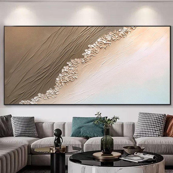 3dtextured Original Painting Personalized Gifts Painting On Abstract Painting Framed Wall Painting Living Room Large Wall Art