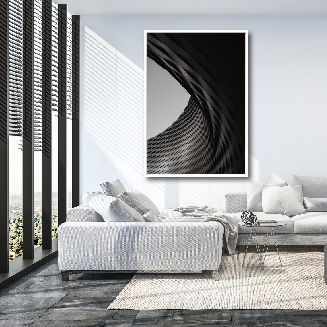 Abstract Architectural, Modern Minimalist Geometric Pattern - Image 6