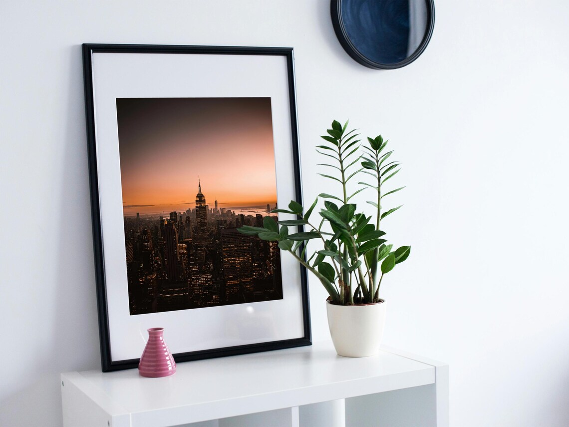 New York Skyline At Sunset, Cityscape Photography - Image 6