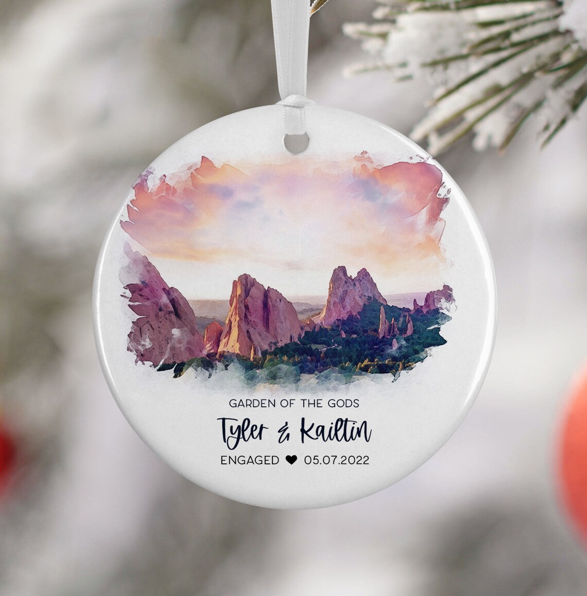 Garden Of The Gods Colorado Travel Keepsake Art Print