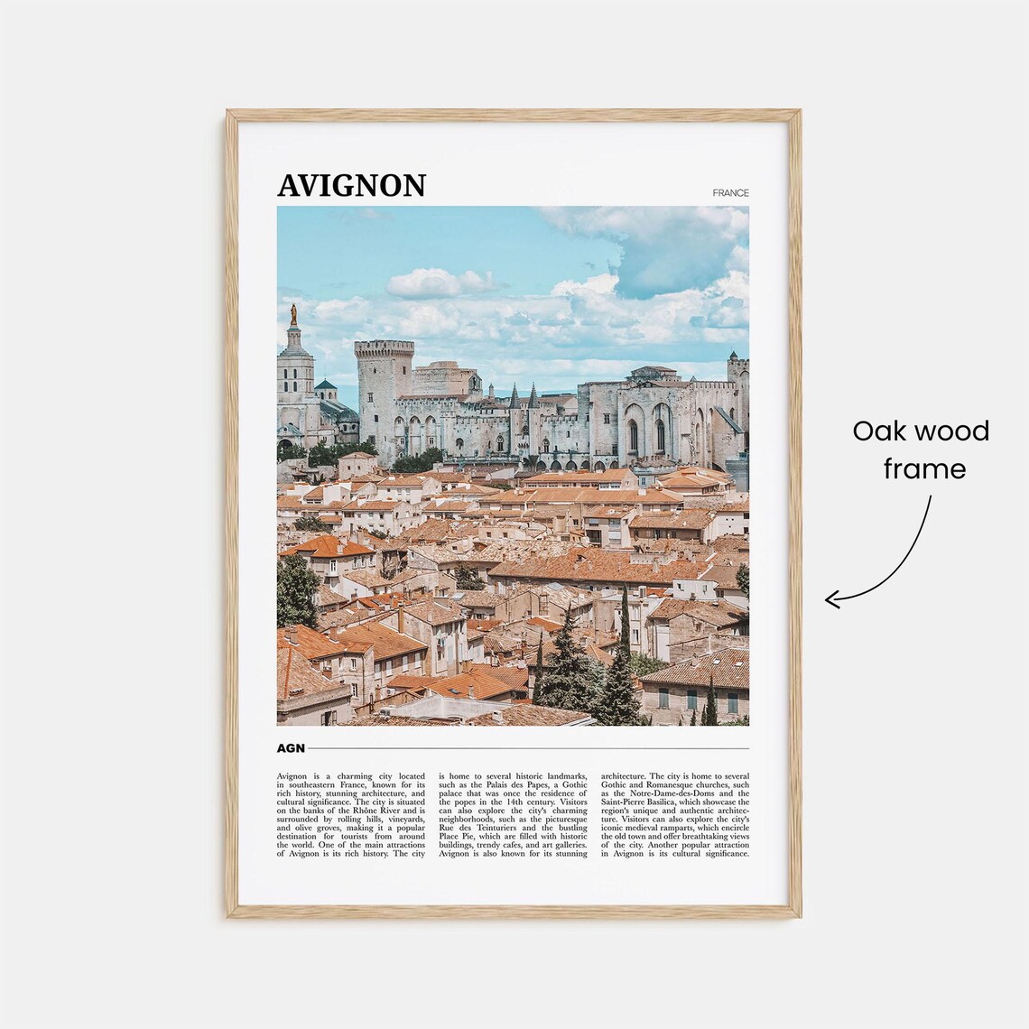 Avignon Travel Poster, France Travel Poster - Image 3