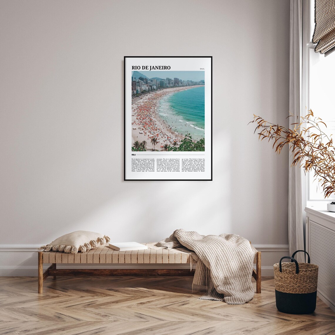 Rio De Janeiro Photo Brazil Wall Art Print - Image 4