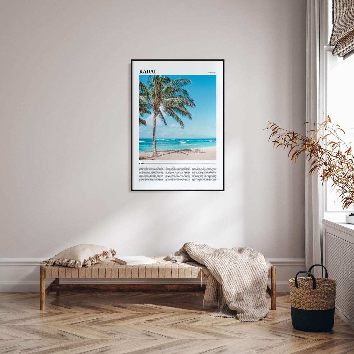 Kauai Travel Poster No 2 Kauai Wall Art Kauai Poster Print Kauai Photo Kauai Decor Hawaii Usa - Image 4
