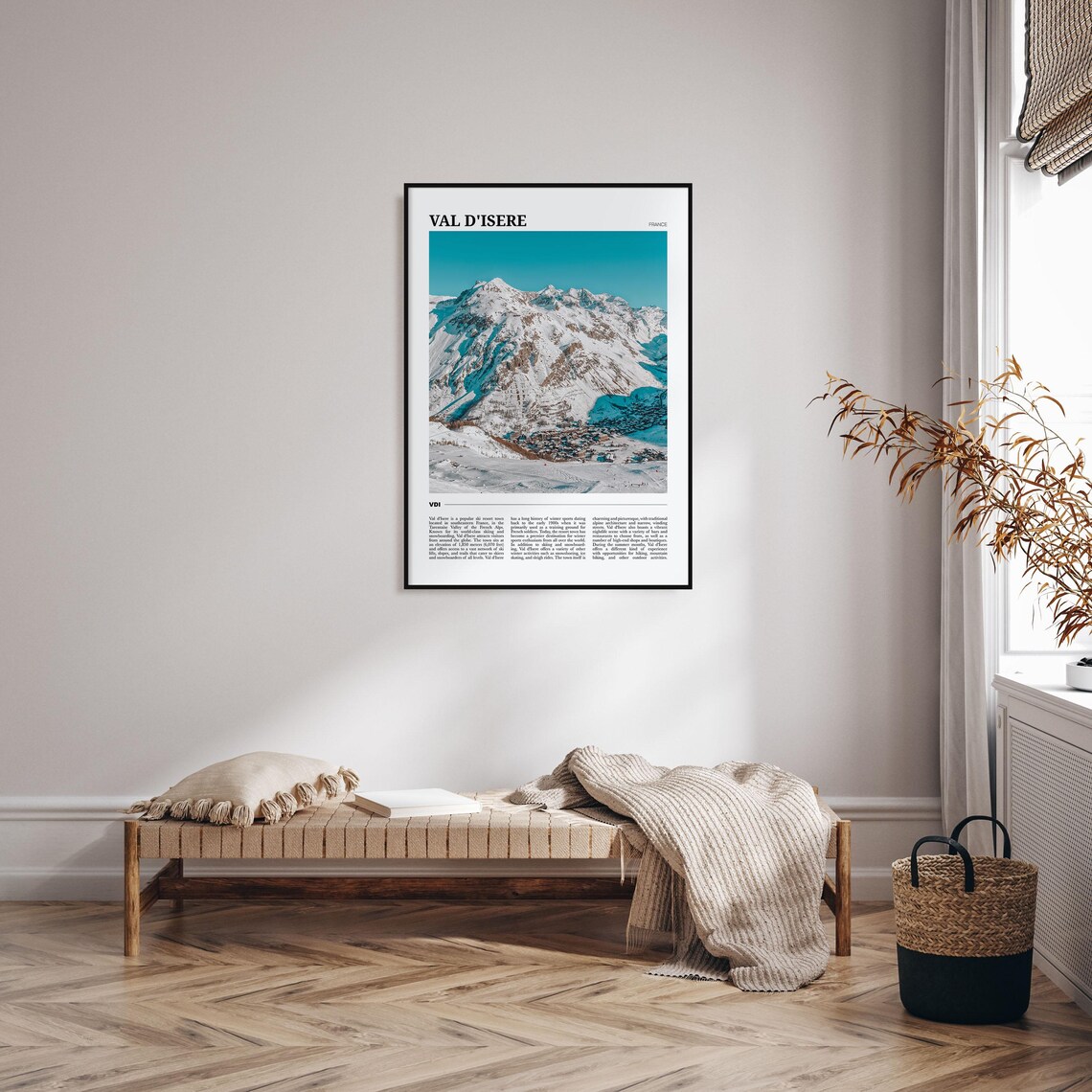 Val Disere Travel Poster, France Wall Art Print - Image 4