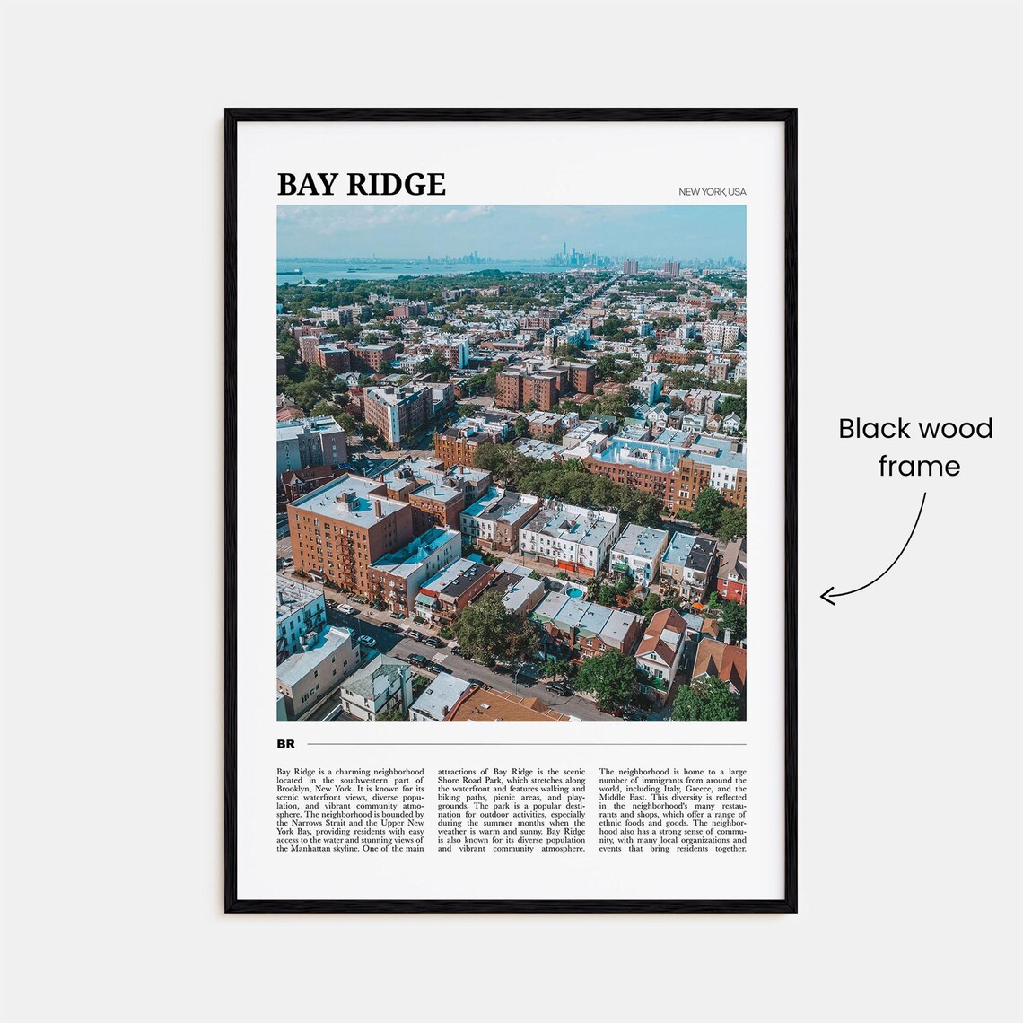 Bay Ridge Travel Poster, New York USA - Image 2