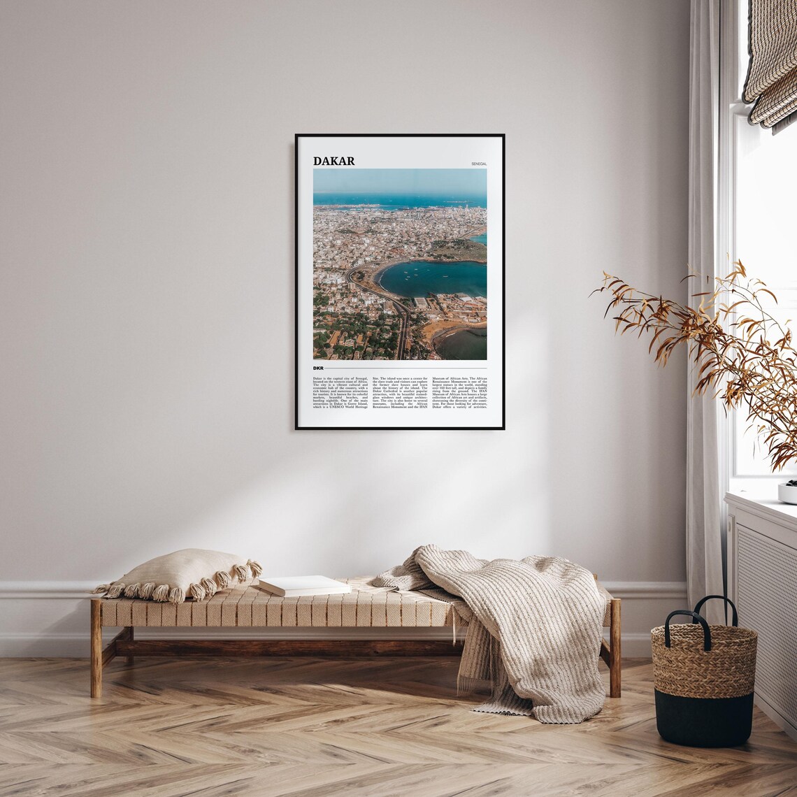 Dakar Travel Poster, Senegal Wall Art Print - Image 4