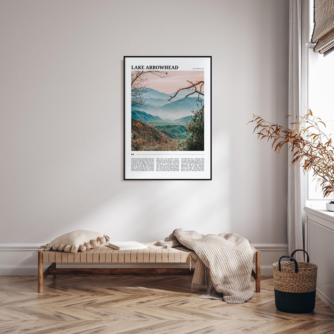 Lake Arrowhead Photo California Poster Print - Image 4