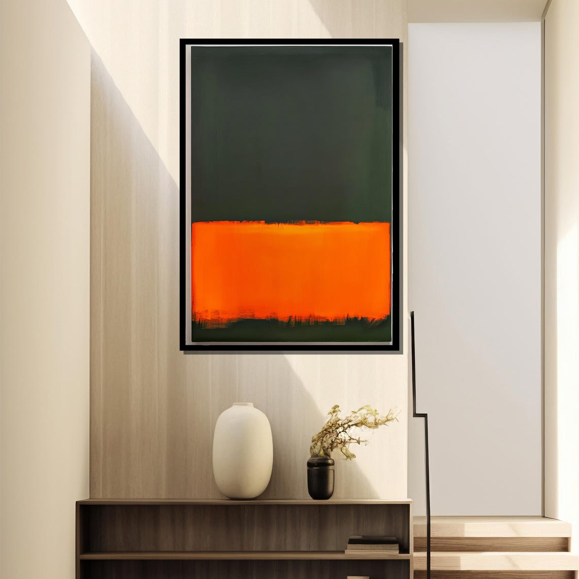 Mark Rothko Painting, Minimalist Abstract Art - Image 2