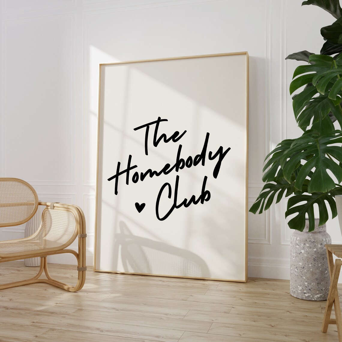 The Homebody Club Art Print, Neutral Wall Decor - Image 2