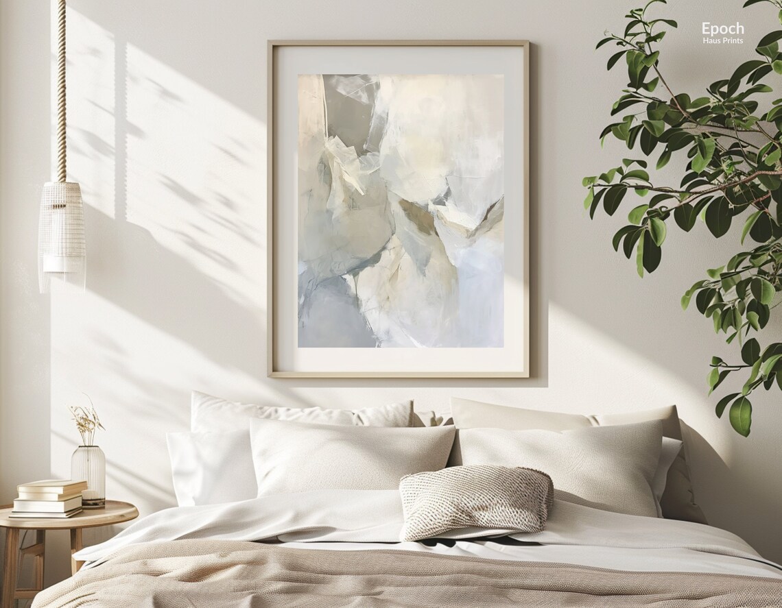 Abstract Painting, Modern Textured Oil Painting - Image 3