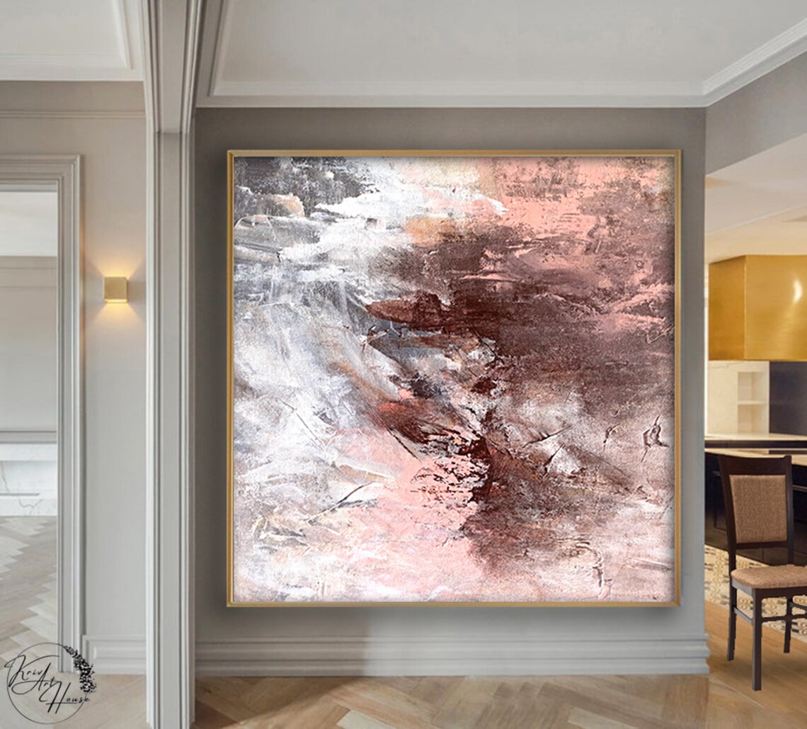 Abstract Painting Wall Art Print, Modern Abstract - Image 4