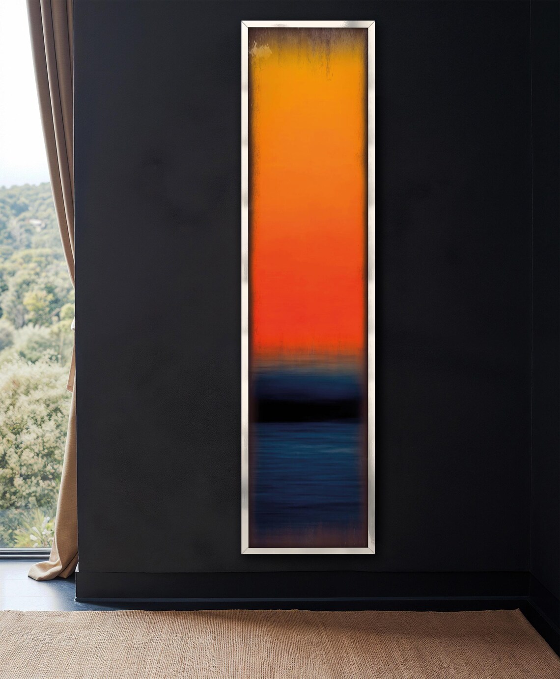 Mark Rothko Art Print Abstract Wall Decor Large Vertical Art For Living Room Long Thin Wall Art Modern Minimalist Art Gift Idea - Image 4