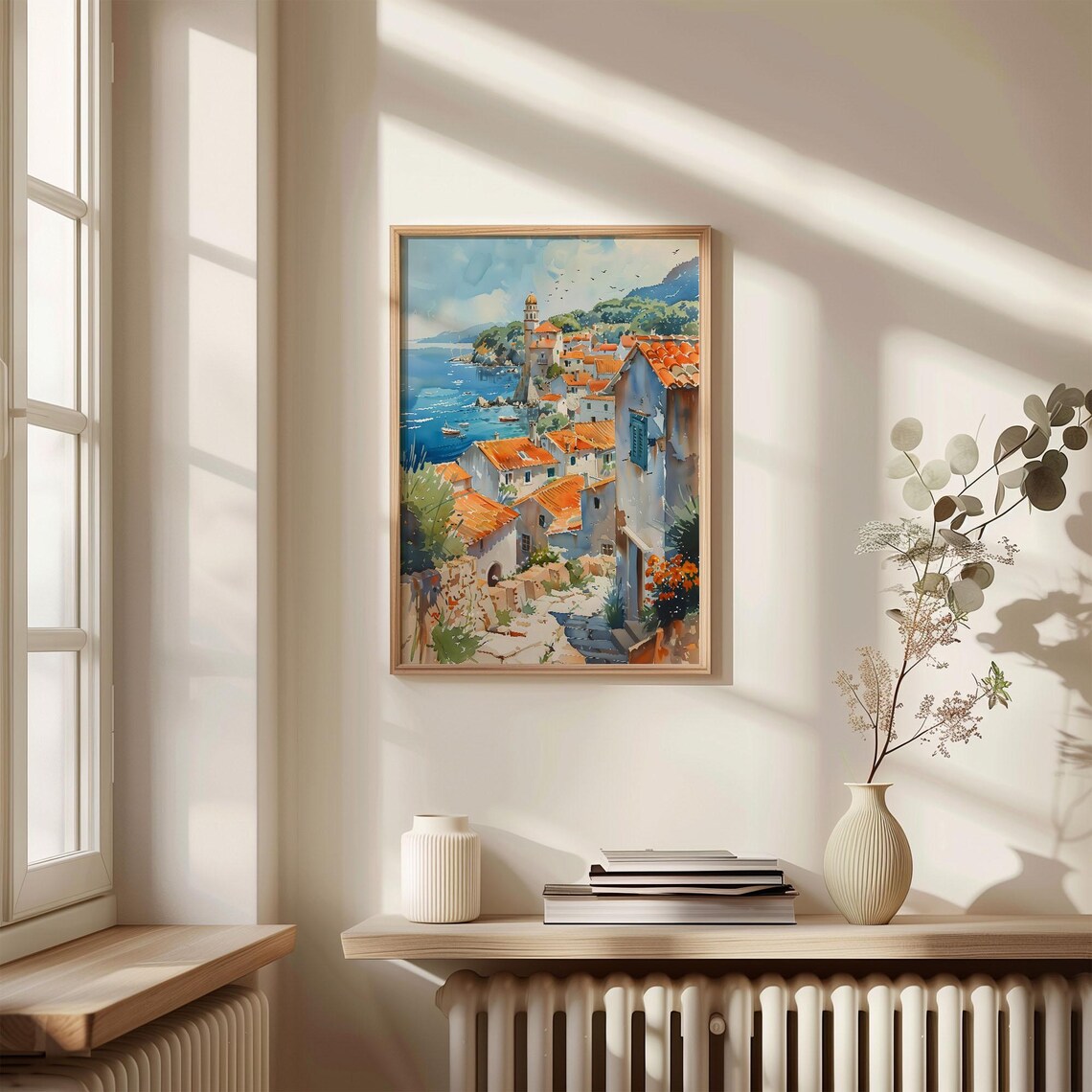 Croatia Watercolor Travel Poster, Europe Wall Art - Image 4