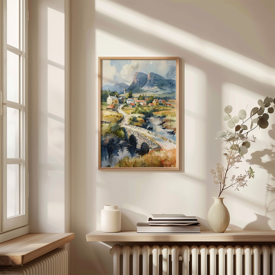 Sligo Watercolor Painting, Benbulben Travel Poster - Image 4