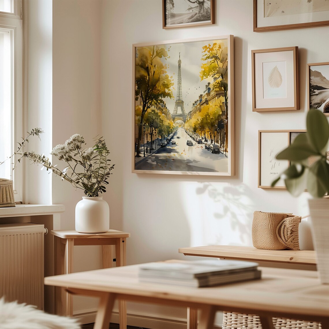Watercolor Painting Paris Wall Art Paris Travel Poster France Home Dcor Art Lover Gift Paris Watercolor Print C30 23 - Image 3