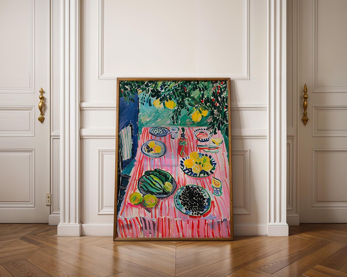 Matisse-Inspired Fauvism Art Print for Living Room - Image 3