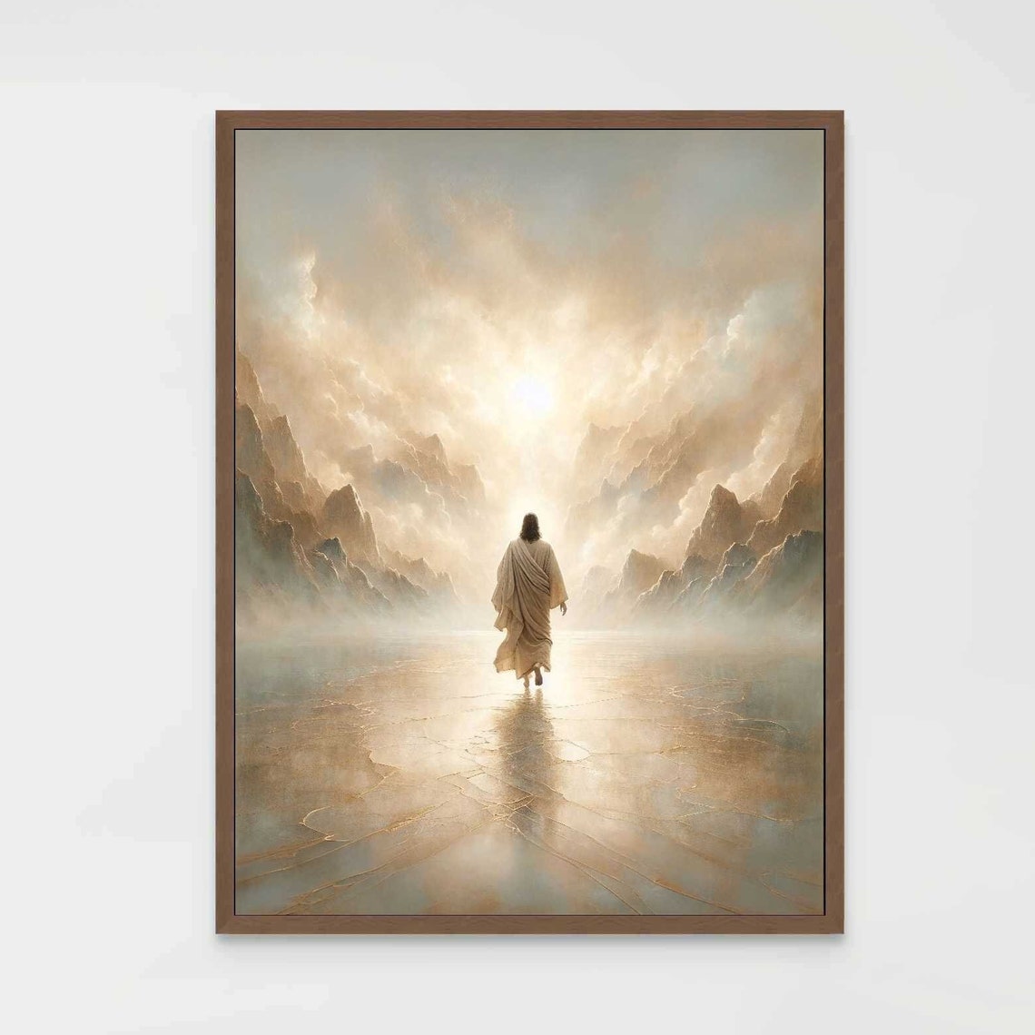 Jesus Walking On Water, Christian Painting