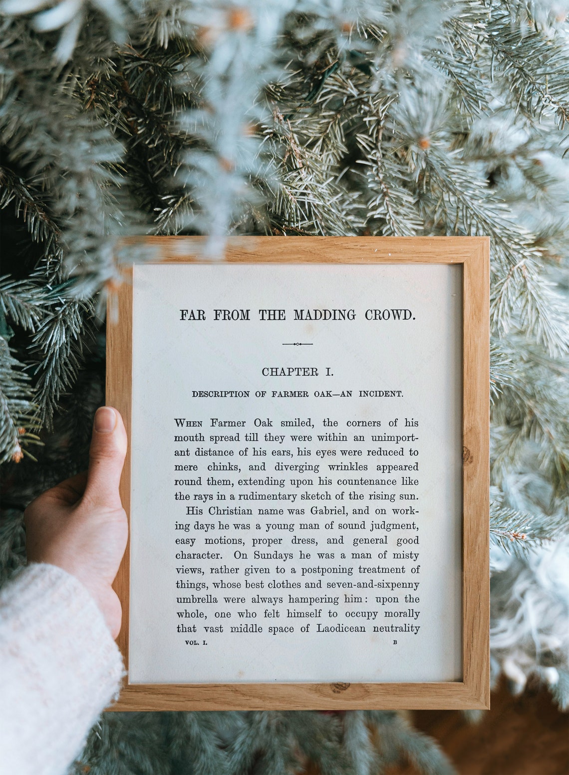 Thomas Hardy Far From The Madding Crowd First Page Chapter One Print - Image 4