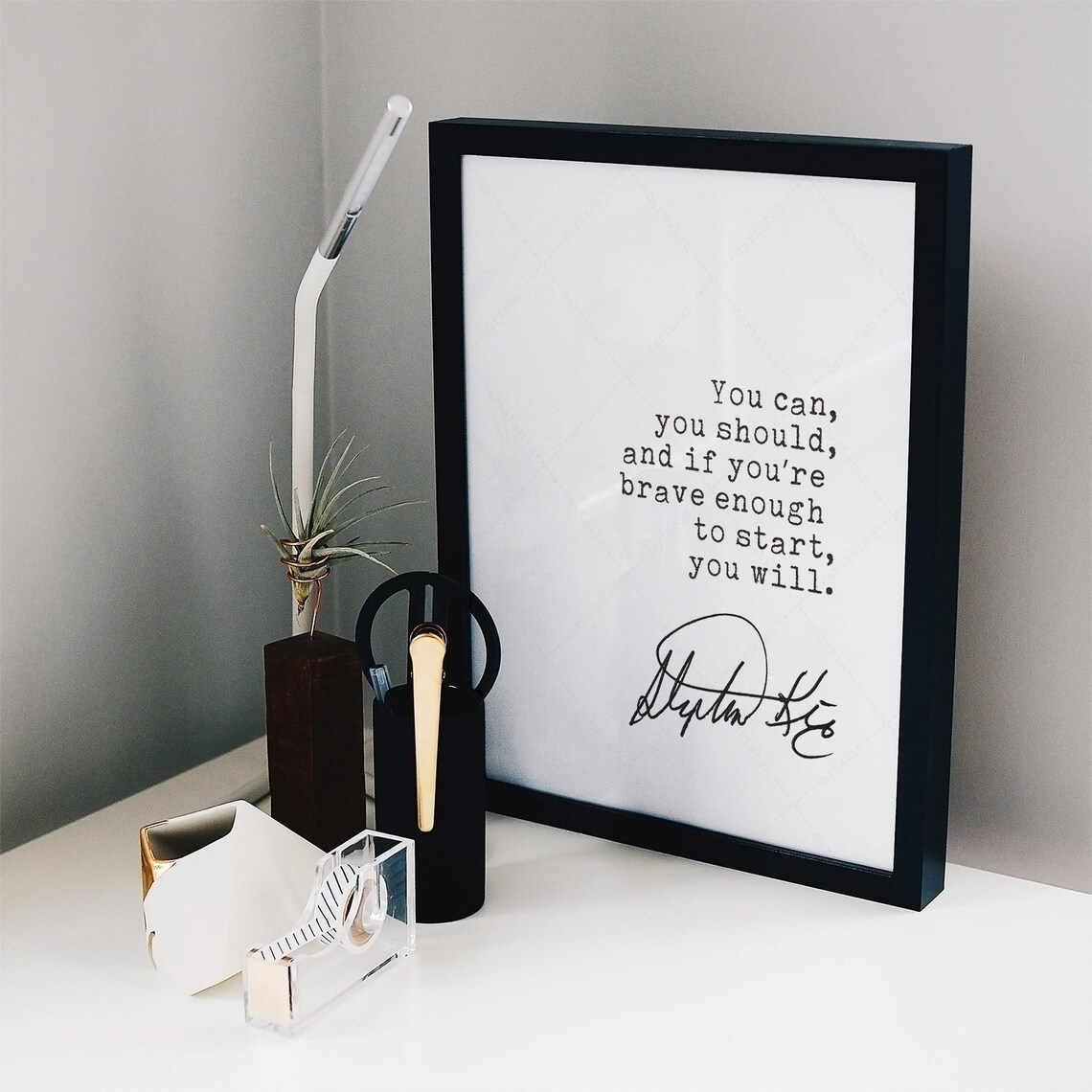 Stephen King Quote Art Print, Reading Nook Decor - Image 2