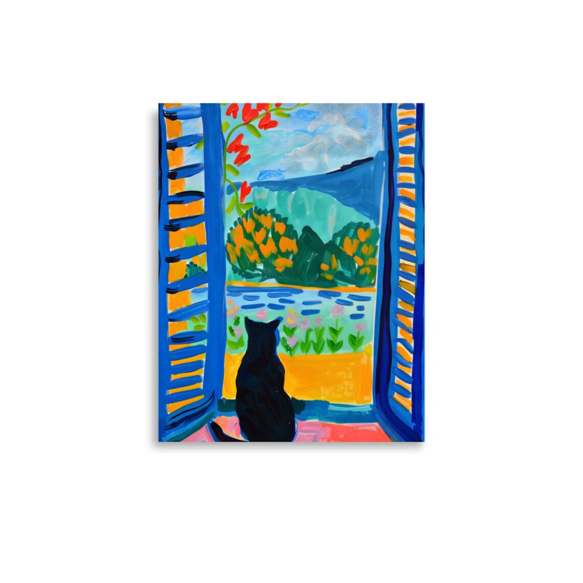 Matisse Cat Poster, Fauvism Modern Wall Art Print - Image 3