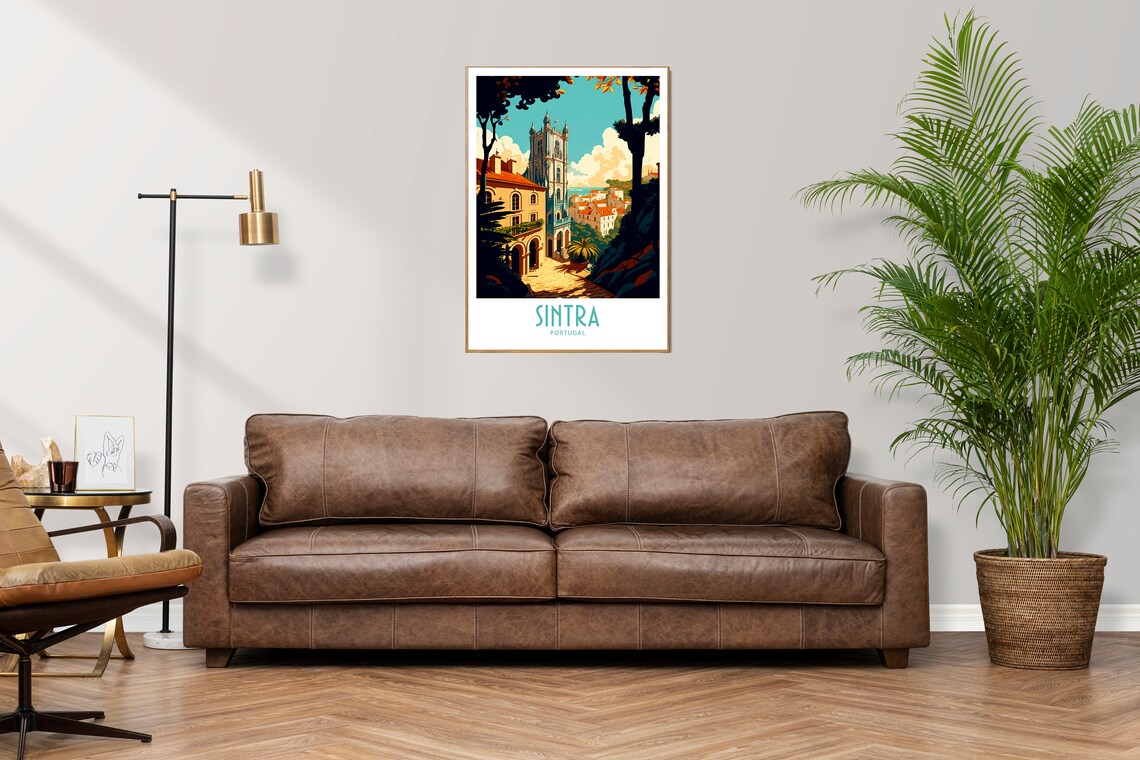 Sintra Portugal Home Decoration Wall Art Print - Image 3
