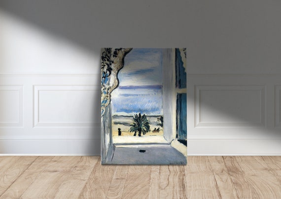 Henri Matisse The Open Window Poster Seascape Print Home Decor Canvas Wall Art