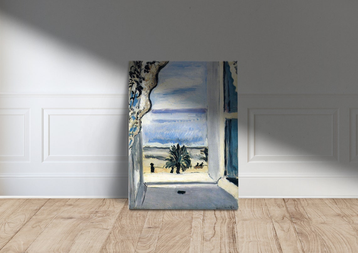 Henri Matisse The Open Window Poster Seascape Print Home Decor Canvas Wall Art