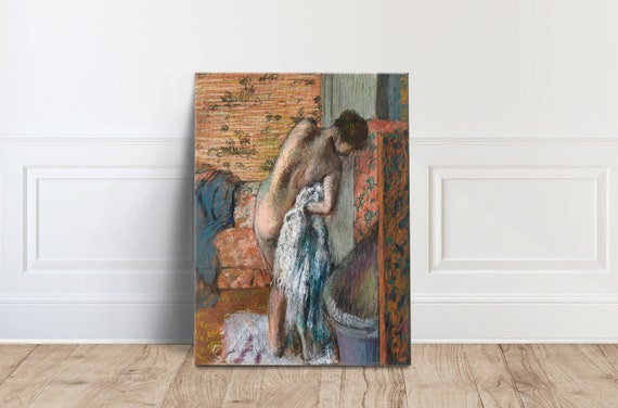 Edgar Degas After The Bath Art Print