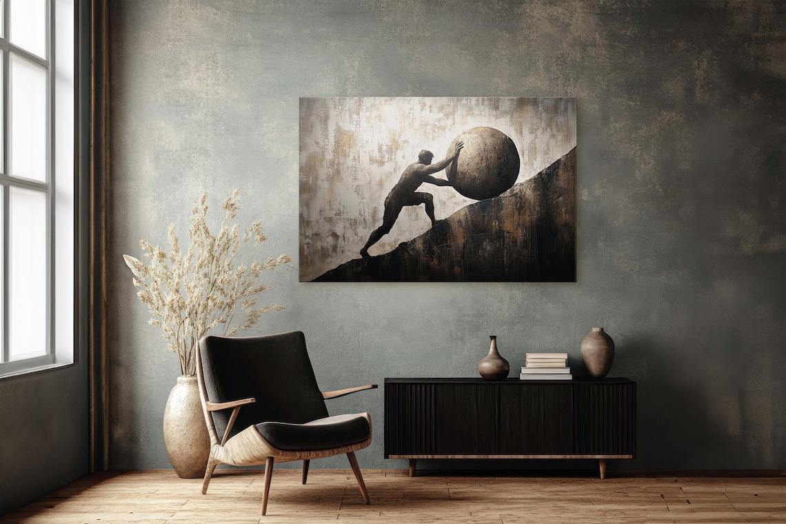 Sisyphus - Mythology Art - Image 3