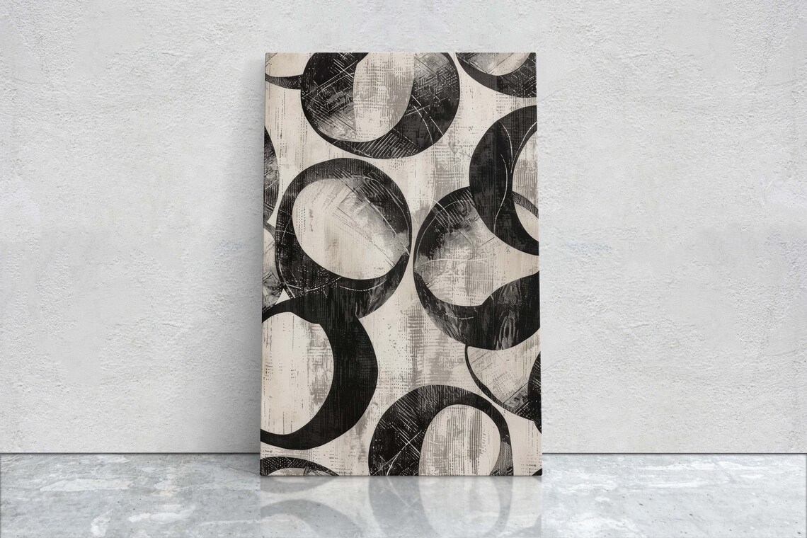 Wabi Sabi Artwork, Minimalist Abstract Texture