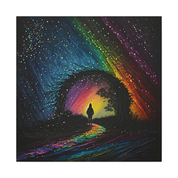 A Path To Another World, Abstract Modern Art Print