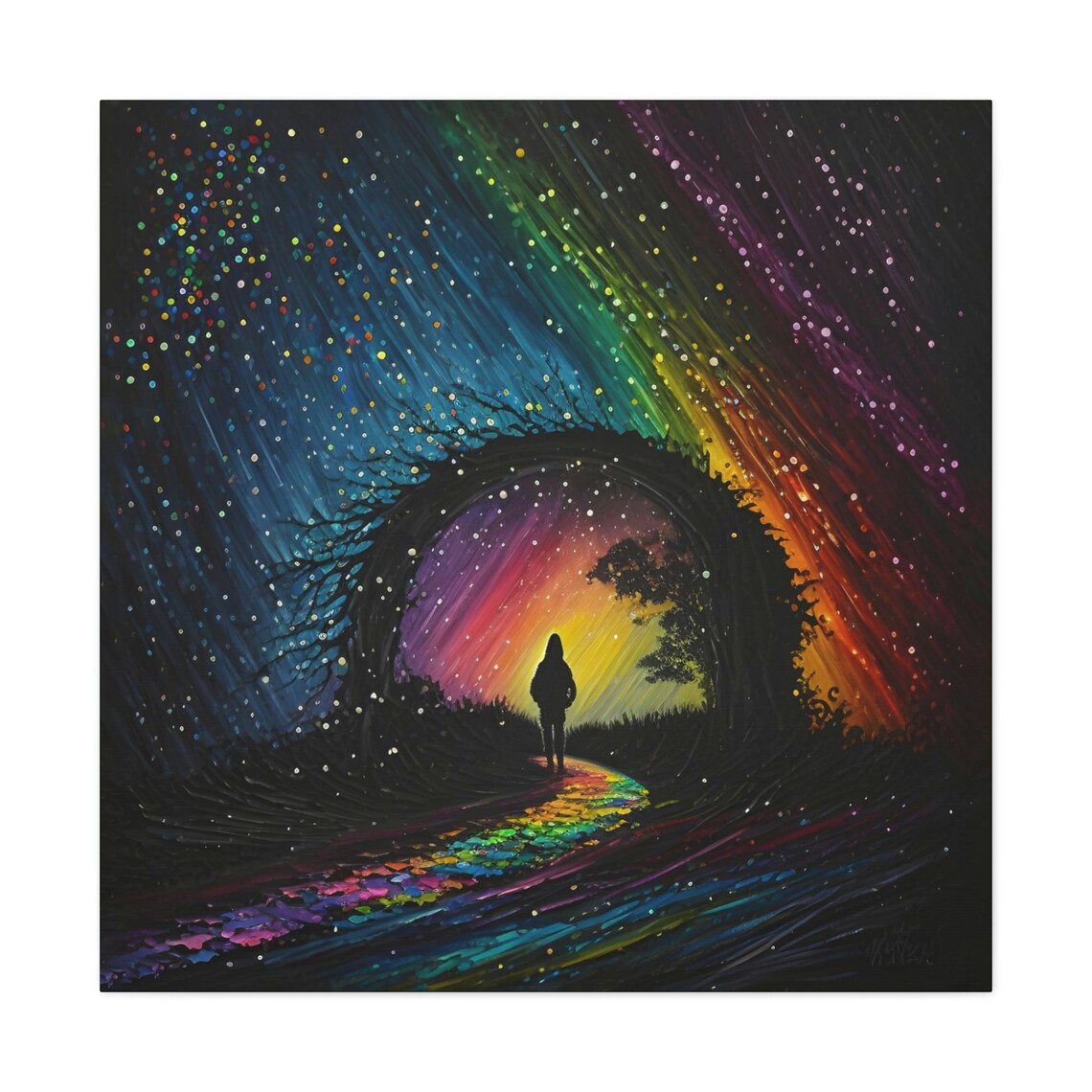 A Path To Another World, Abstract Modern Art Print