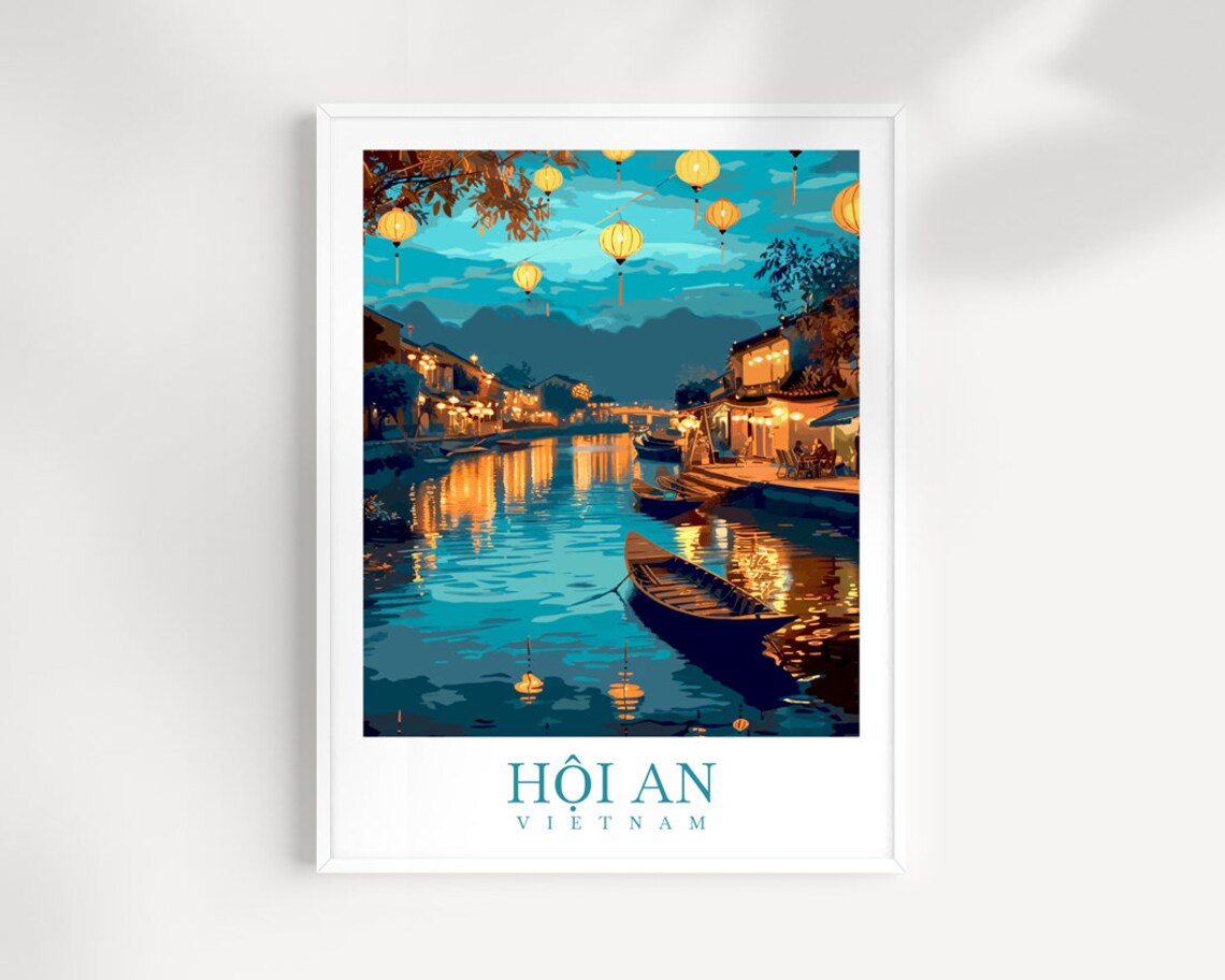 Hoi An Wall Hanging Home Decor Wall Art Print