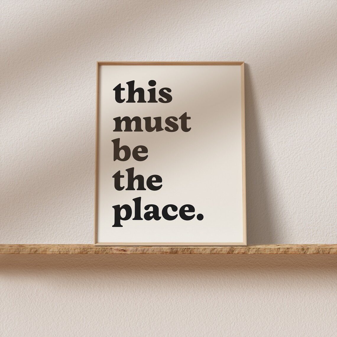 This Must Be The Place Gallery Wall Poster - Image 2