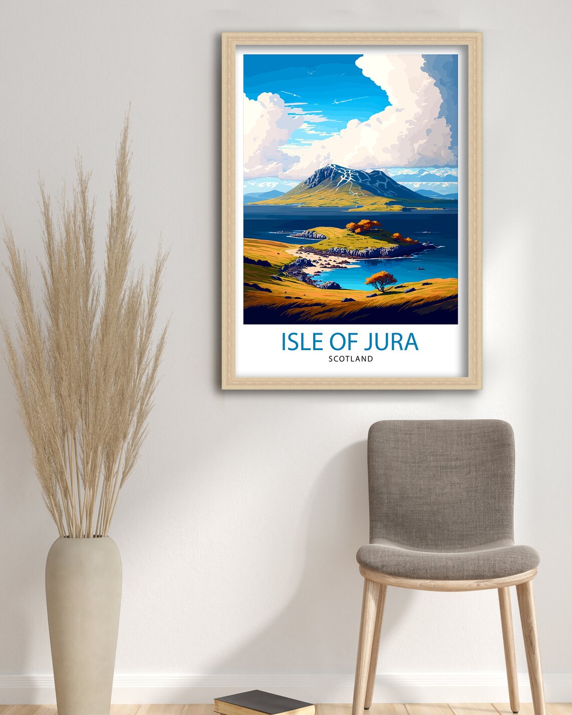 Isle of Jura Scotland Travel Poster, Jura Decor - Image 3