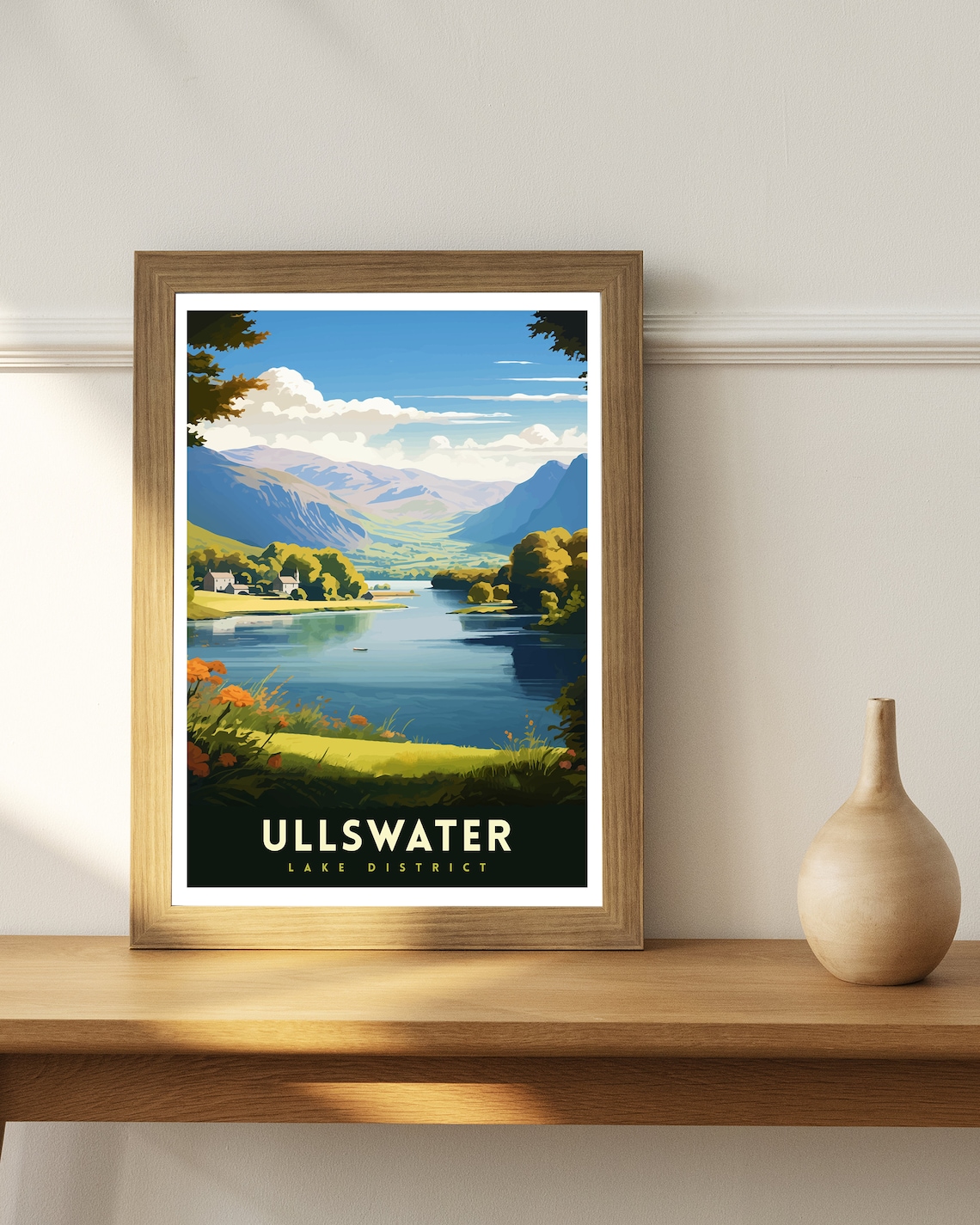 Ullswater Home Living Decor Travel Poster - Image 2