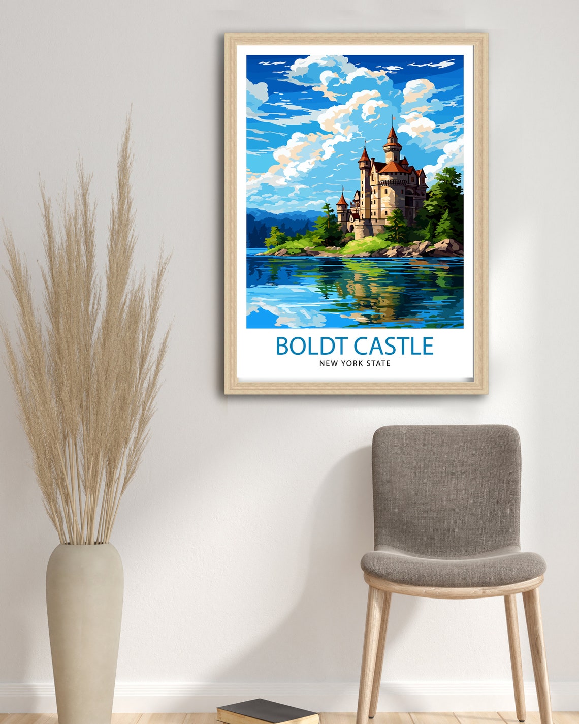 Boldt Castle New York Thousand Islands River Island Chateau Poster - Image 3