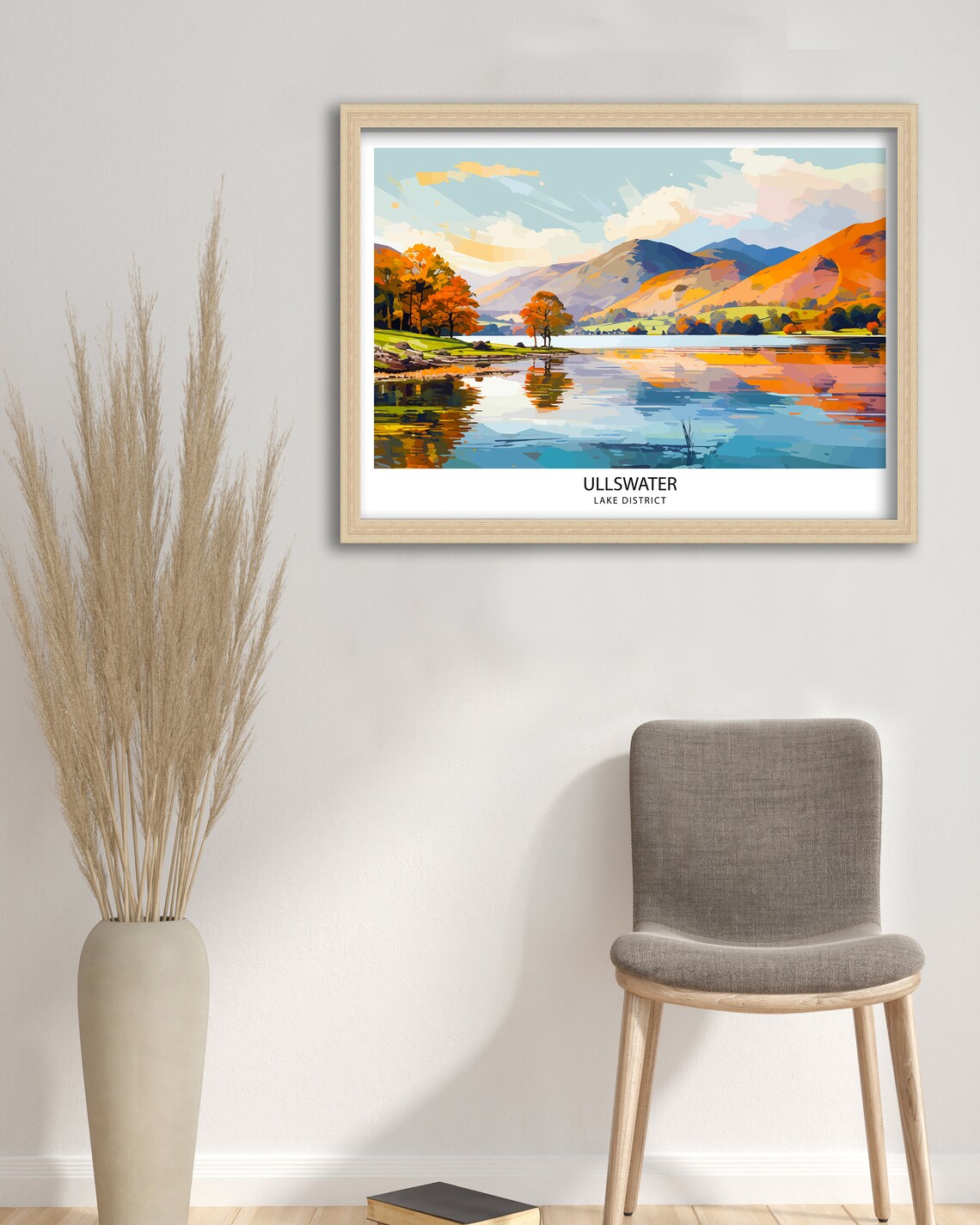 Ullswater Travel Poster, Lake District Wall Decor - Image 2