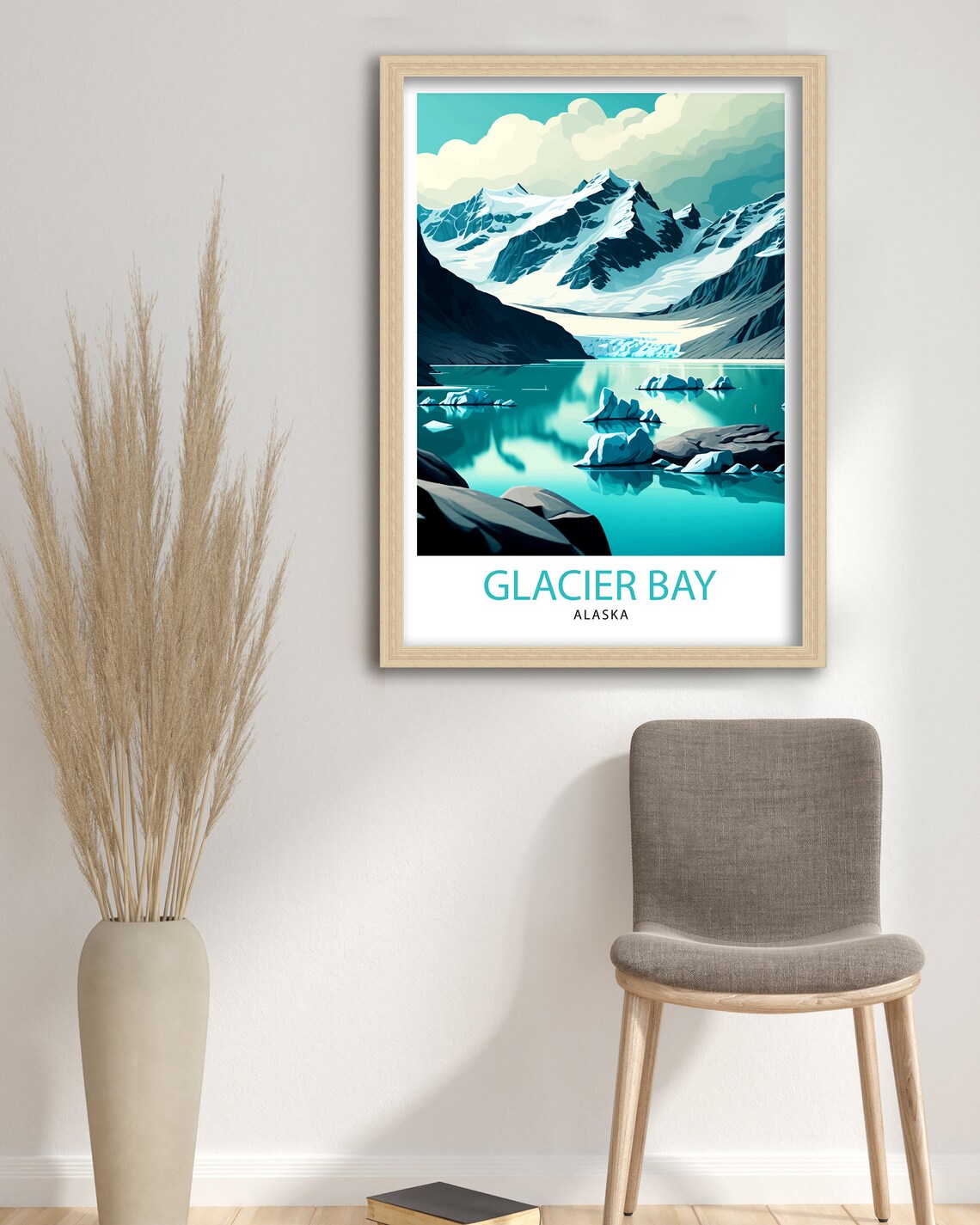 Glacier Bay Alaska Travel Poster, National Park - Image 3