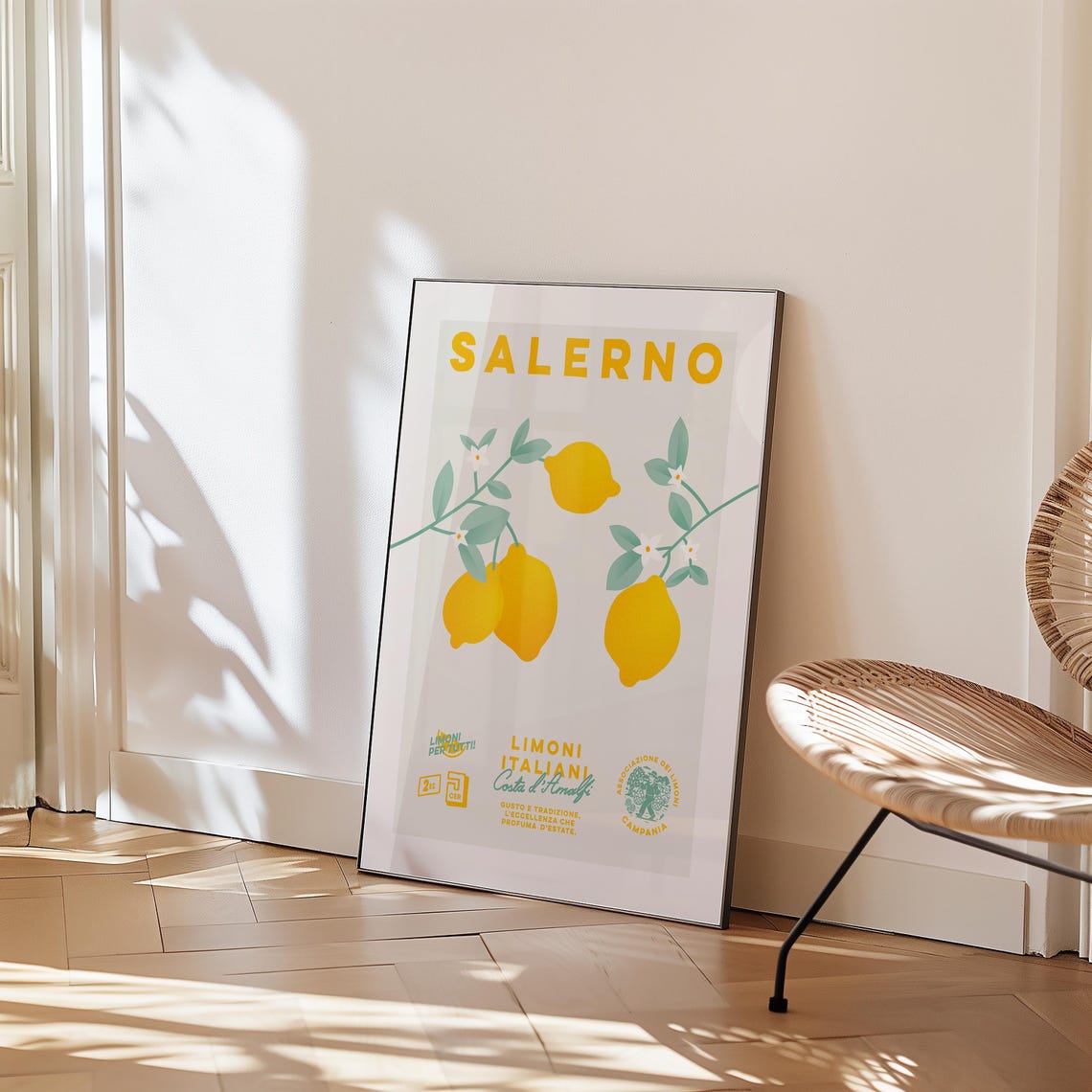 Lemonade Italy Vintage Travel Poster, Kitchen Decor - Image 2